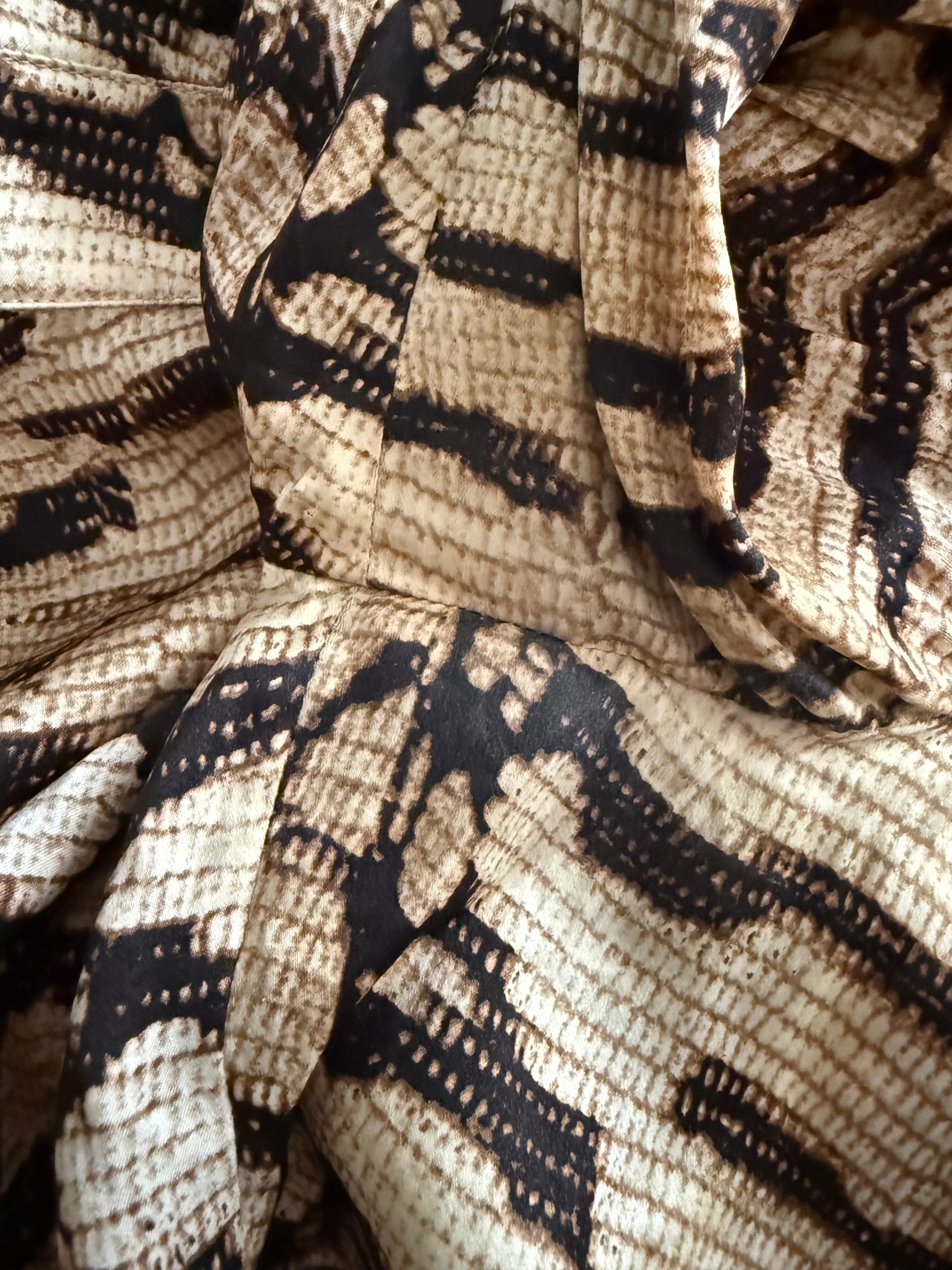 Roberto Cavalli SS 2005 silk shirt