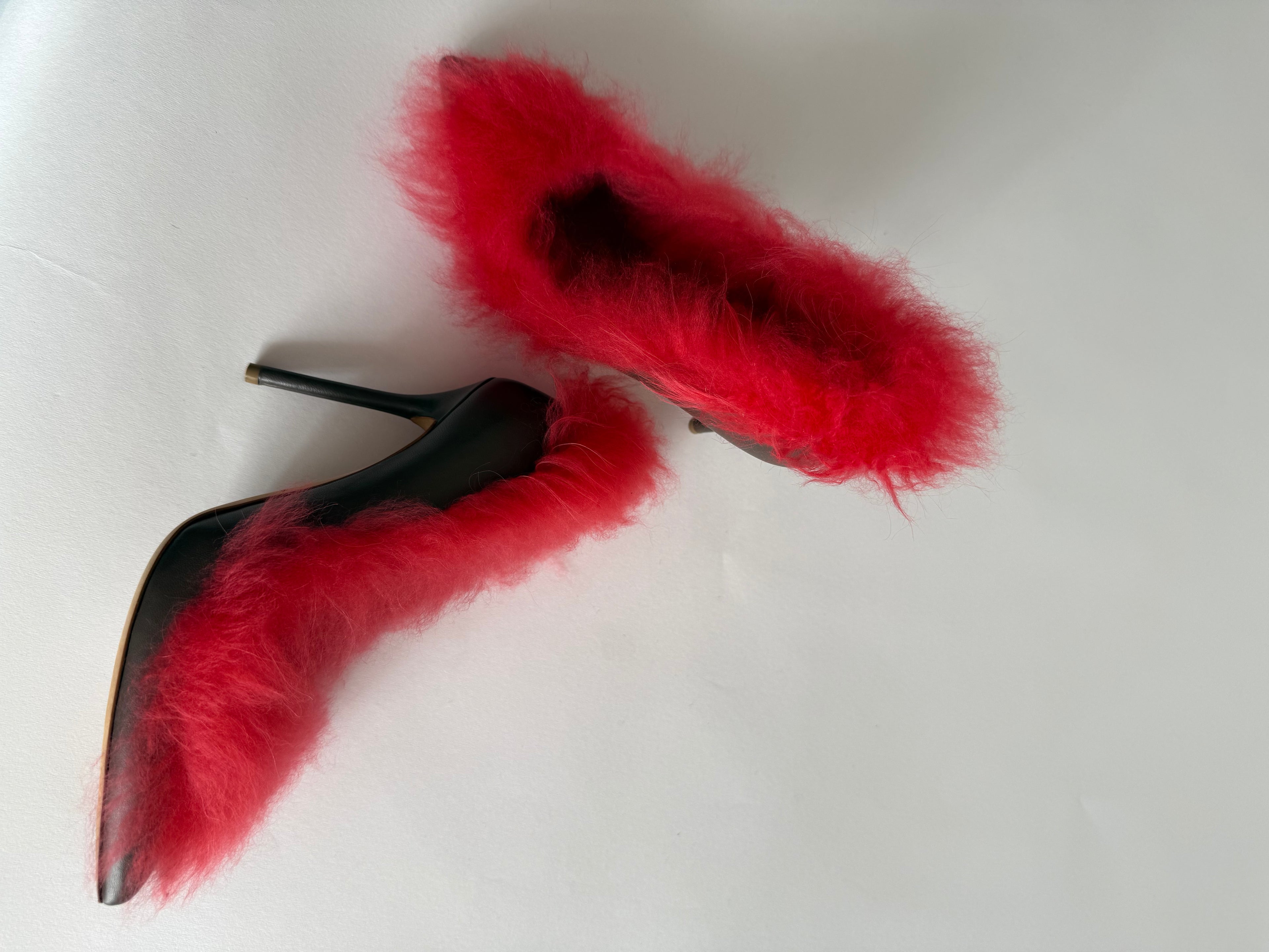 Malone Souliers pumps  mongolian fur