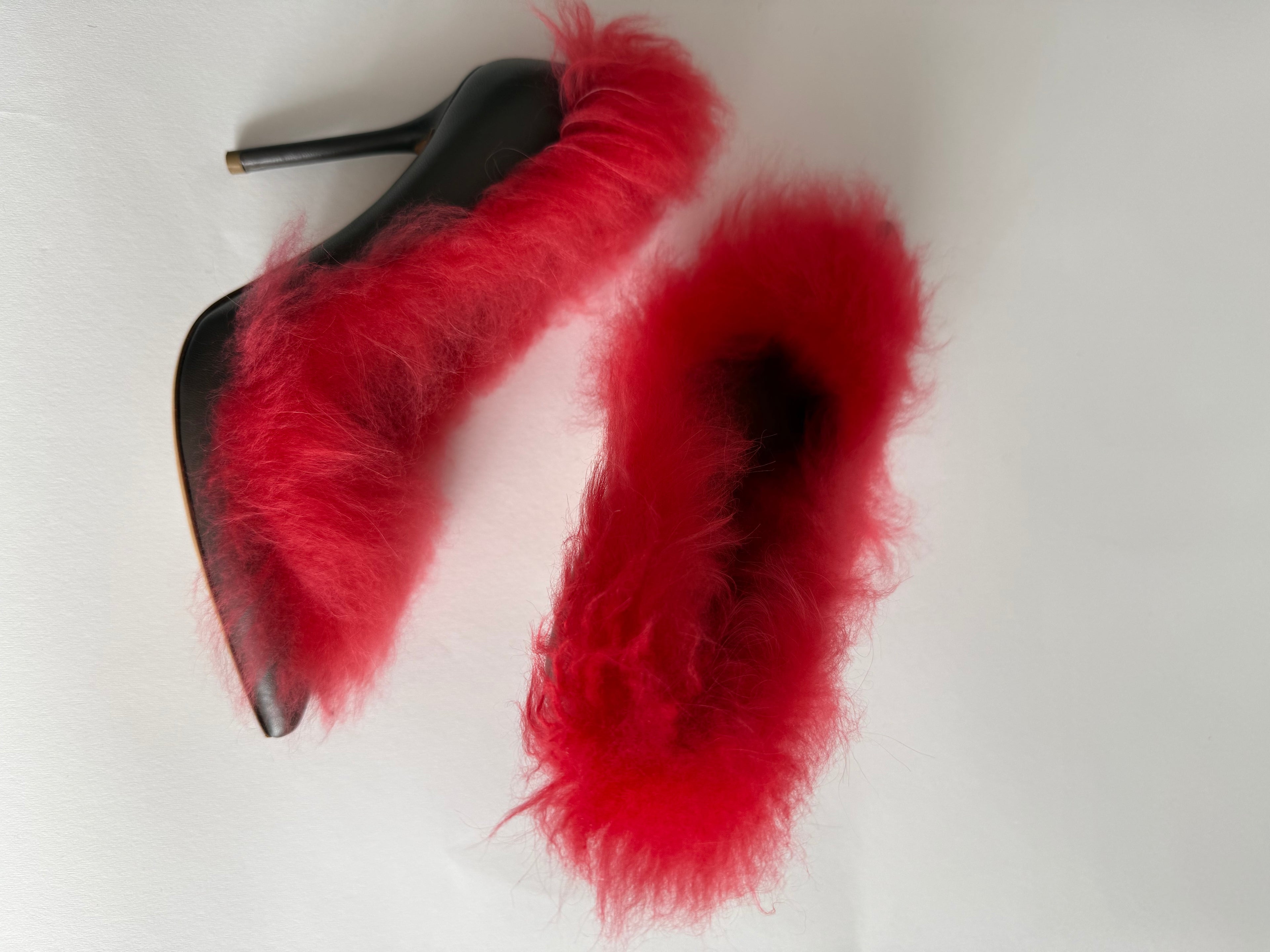 Malone Souliers pumps  mongolian fur