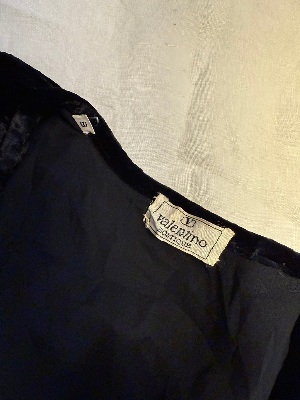 Valentino 90s velvet wool blazer