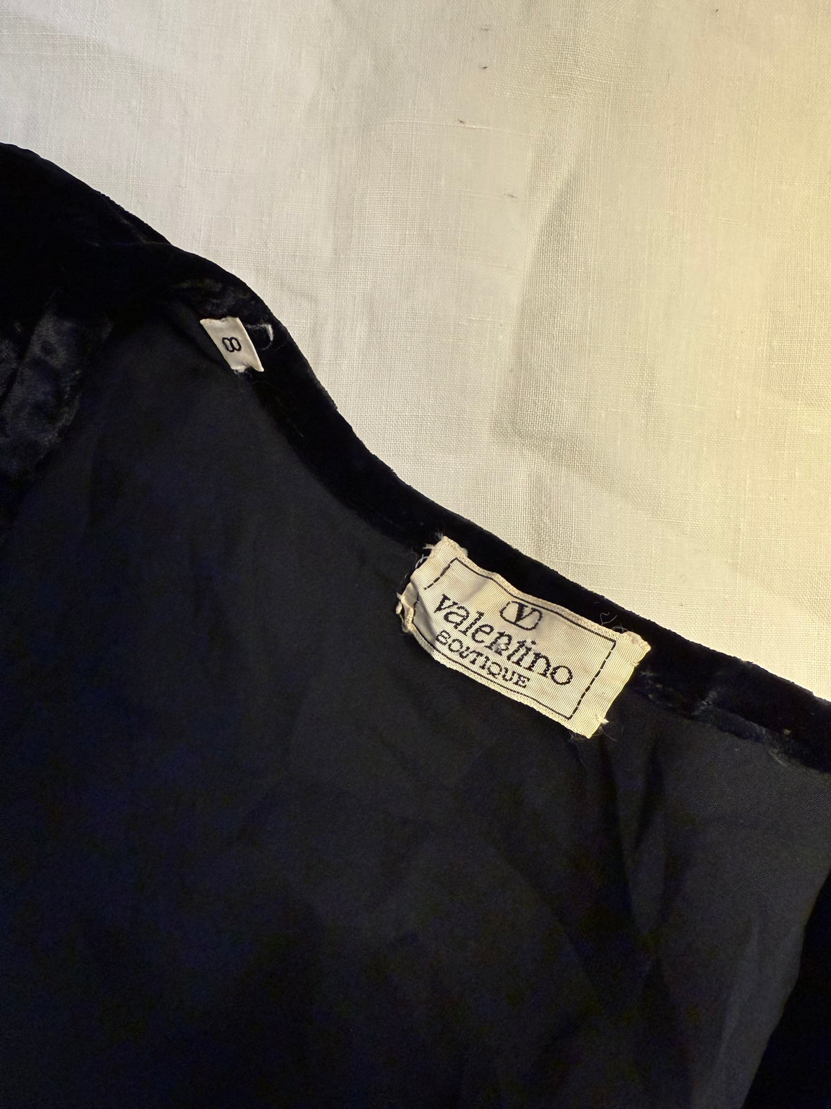 Valentino 90s velvet wool blazer