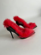 Malone Souliers pumps  mongolian fur