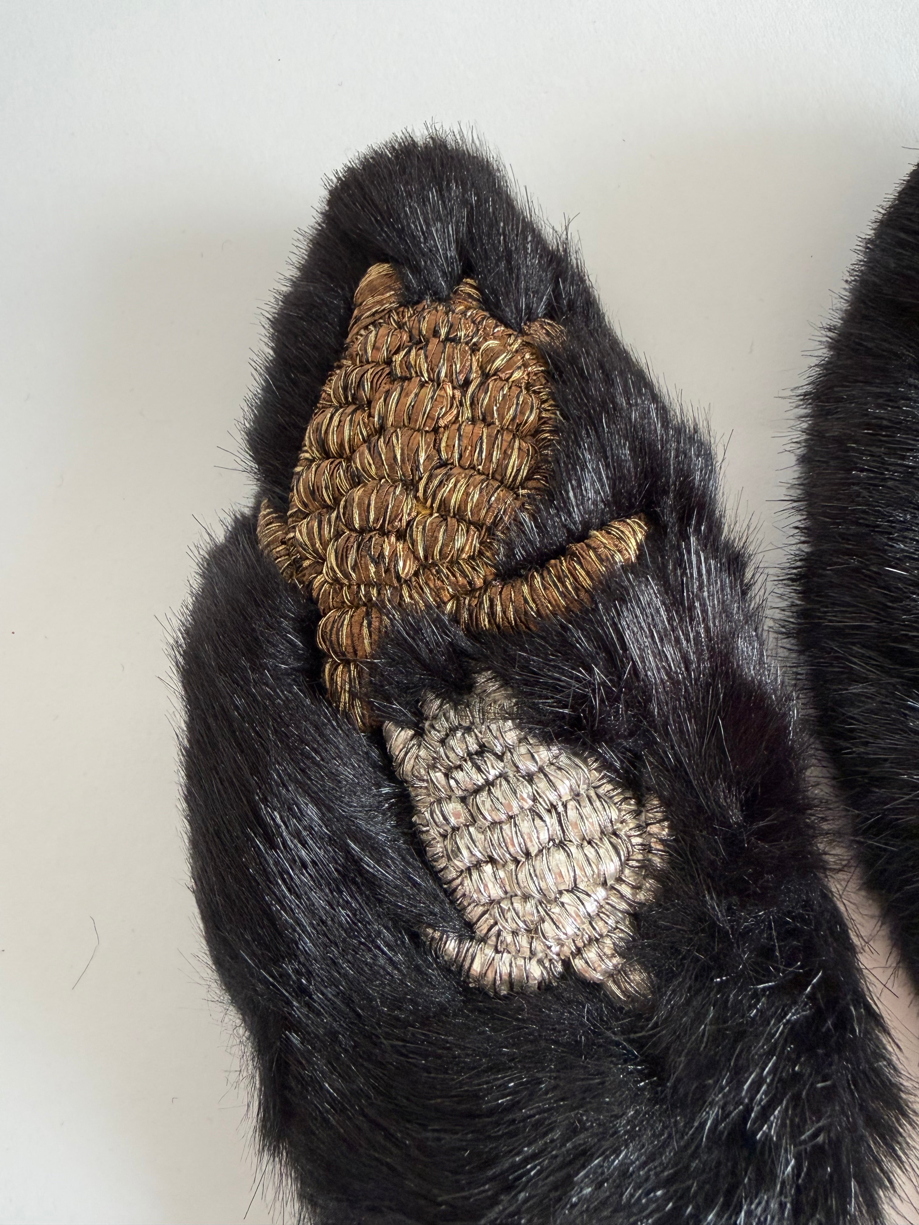 Sanayi 313 mules turtles faux fur
