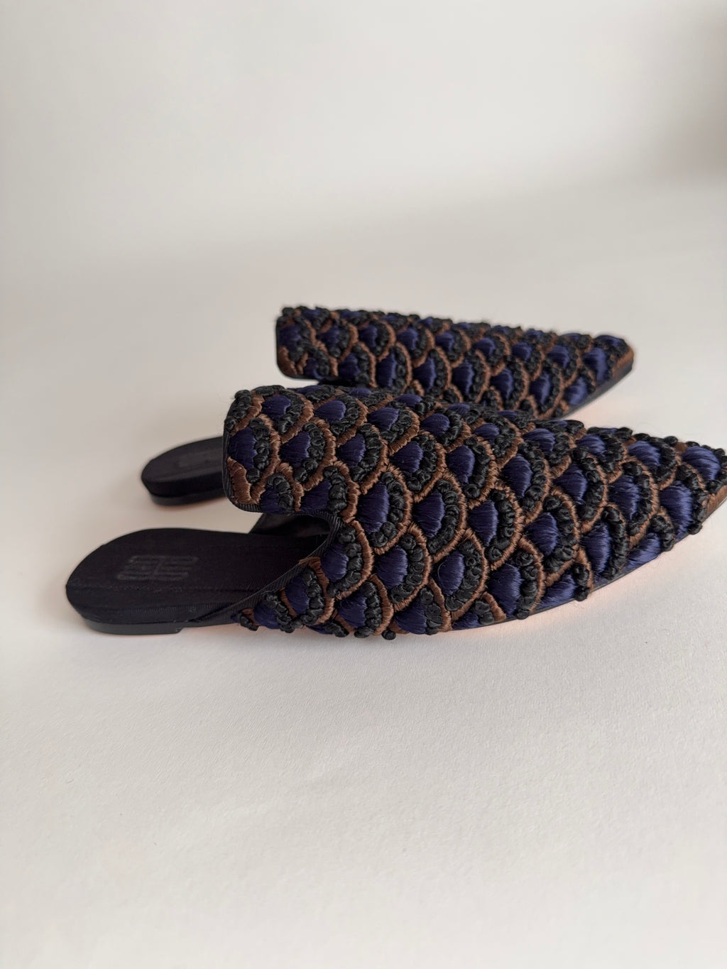 Sanayi 313 embroidery slippers