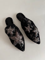 Sanayi 313 velvet slippers stars