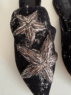 Sanayi 313 velvet slippers stars