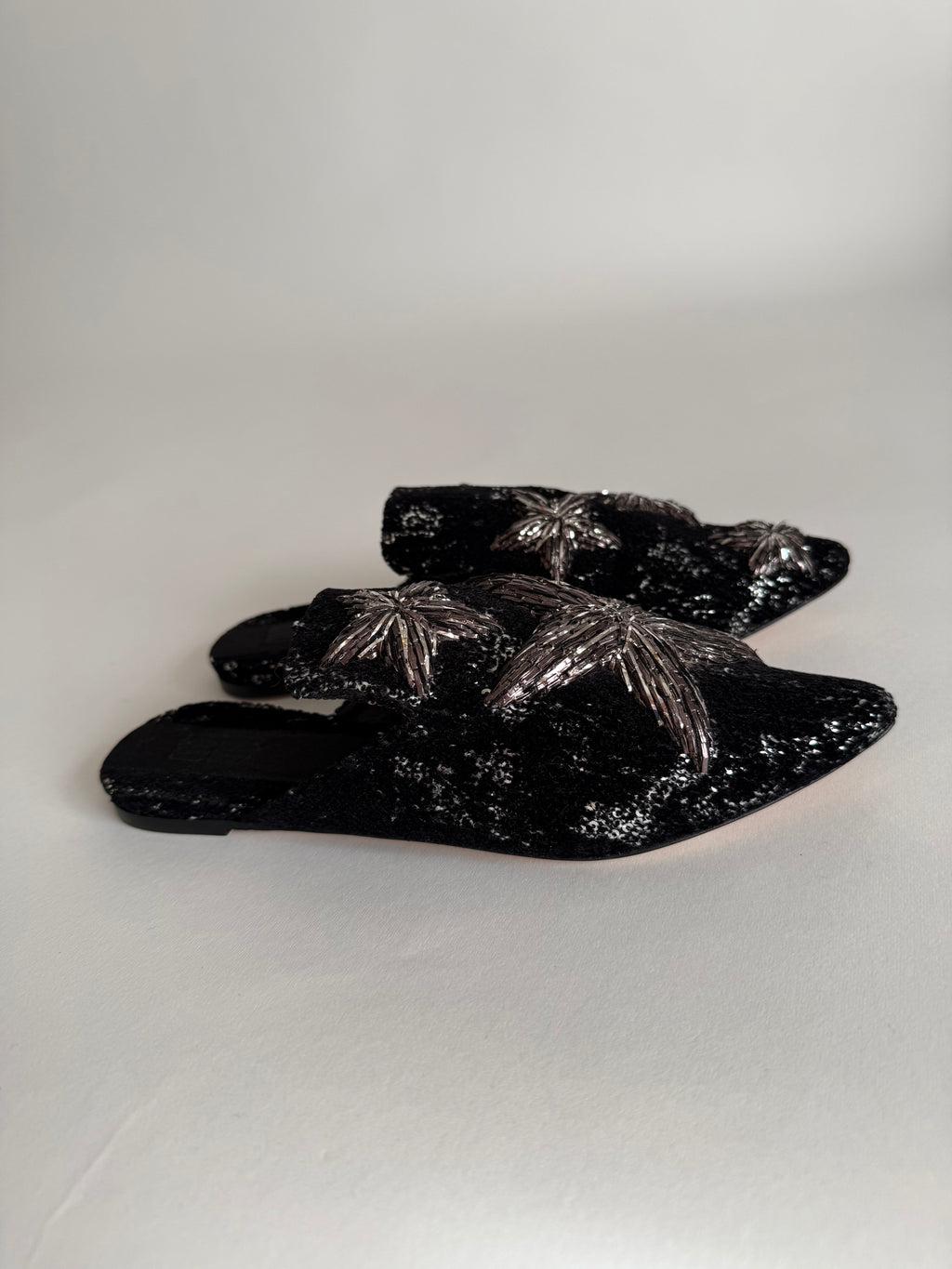Sanayi 313 velvet slippers stars