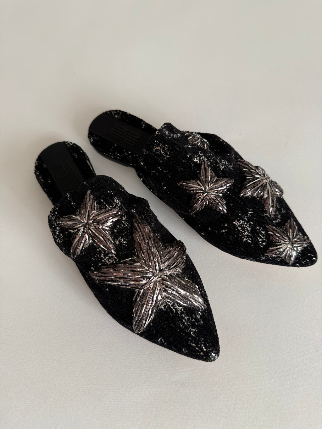 Sanayi 313 velvet slippers stars