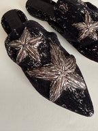Sanayi 313 velvet slippers stars