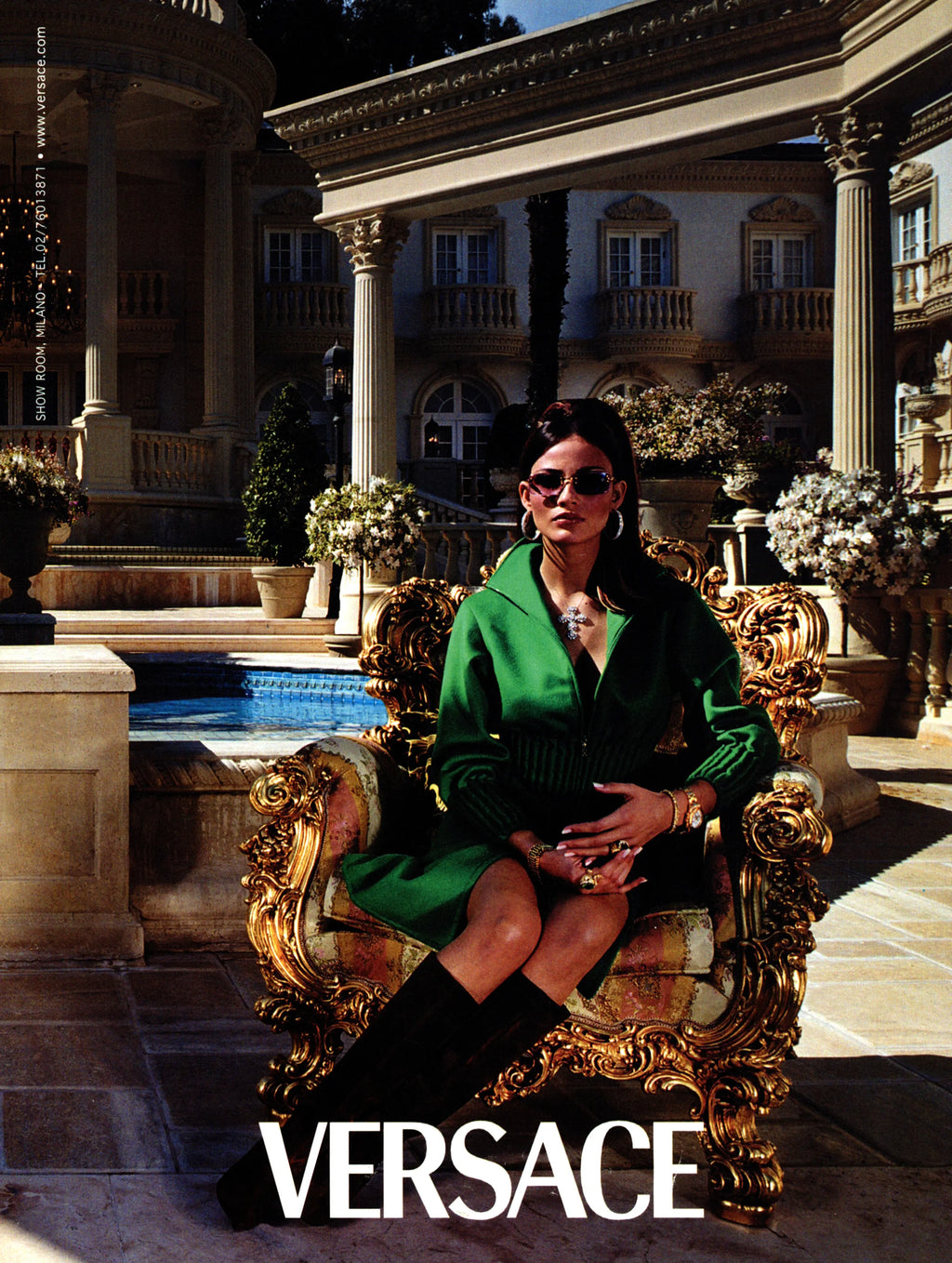 Rare Gianni Versace FW 2001 Runway look set