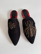 Sanayi 313 velvet embroidery spiders