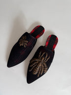 Sanayi 313 velvet embroidery spiders
