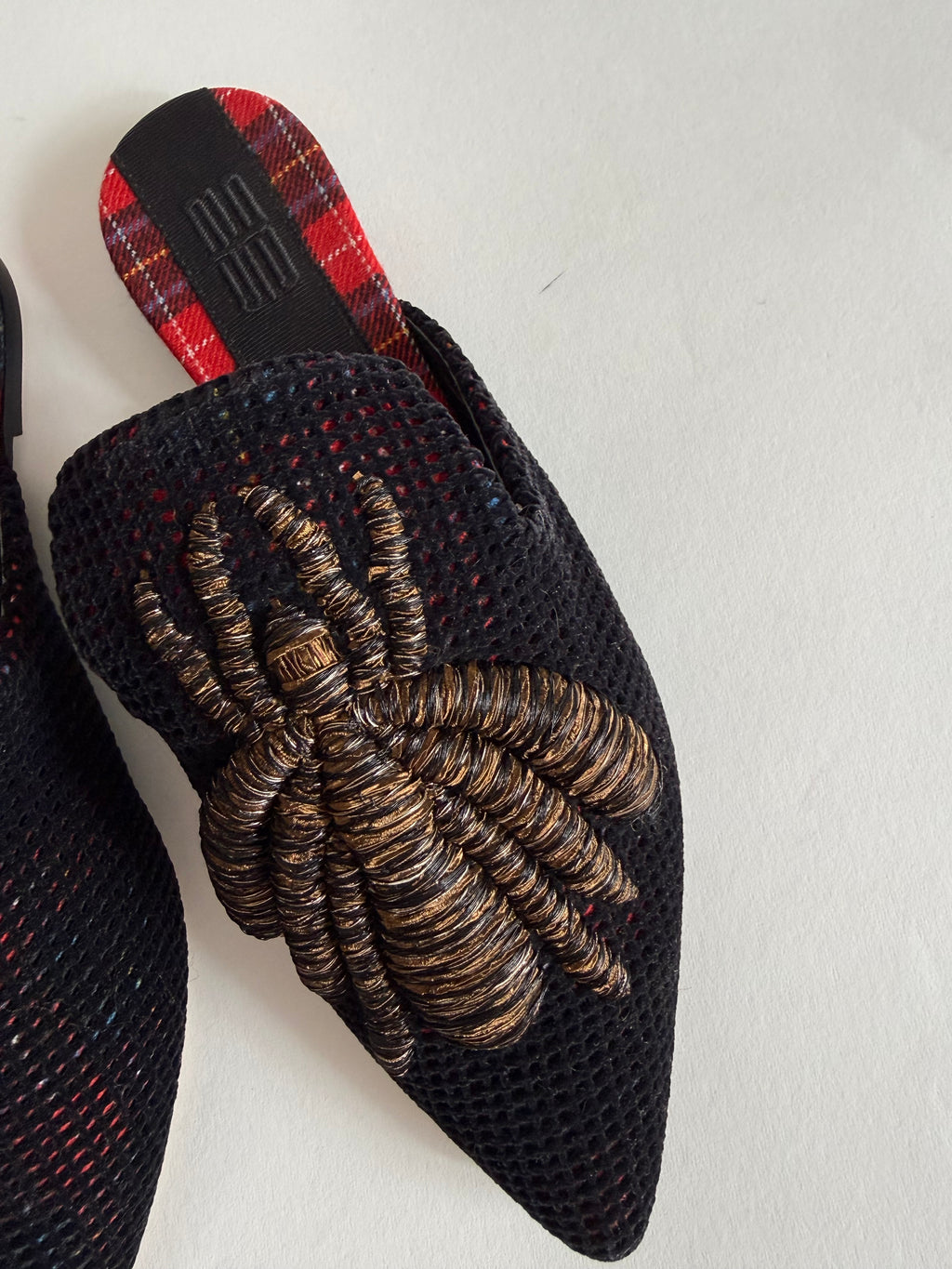 Sanayi 313 velvet embroidery spiders
