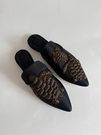 Sanayi 313 dots tela turtles embroidery