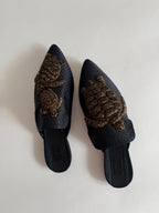 Sanayi 313 dots tela turtles embroidery