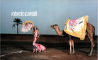 Roberto Cavalli SS 2001 Long-sleeved eye t-shirt