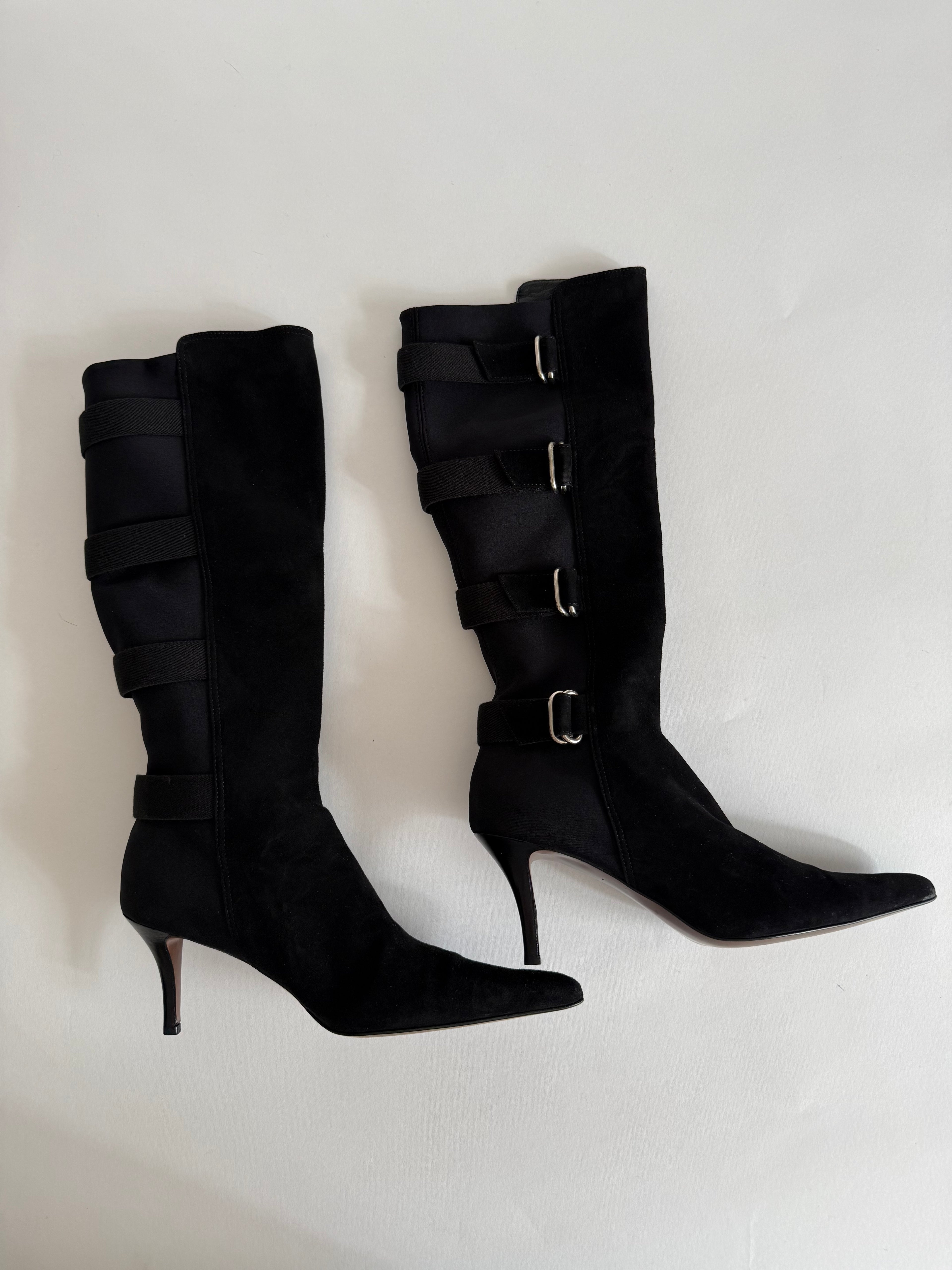 Suede boots vintage
