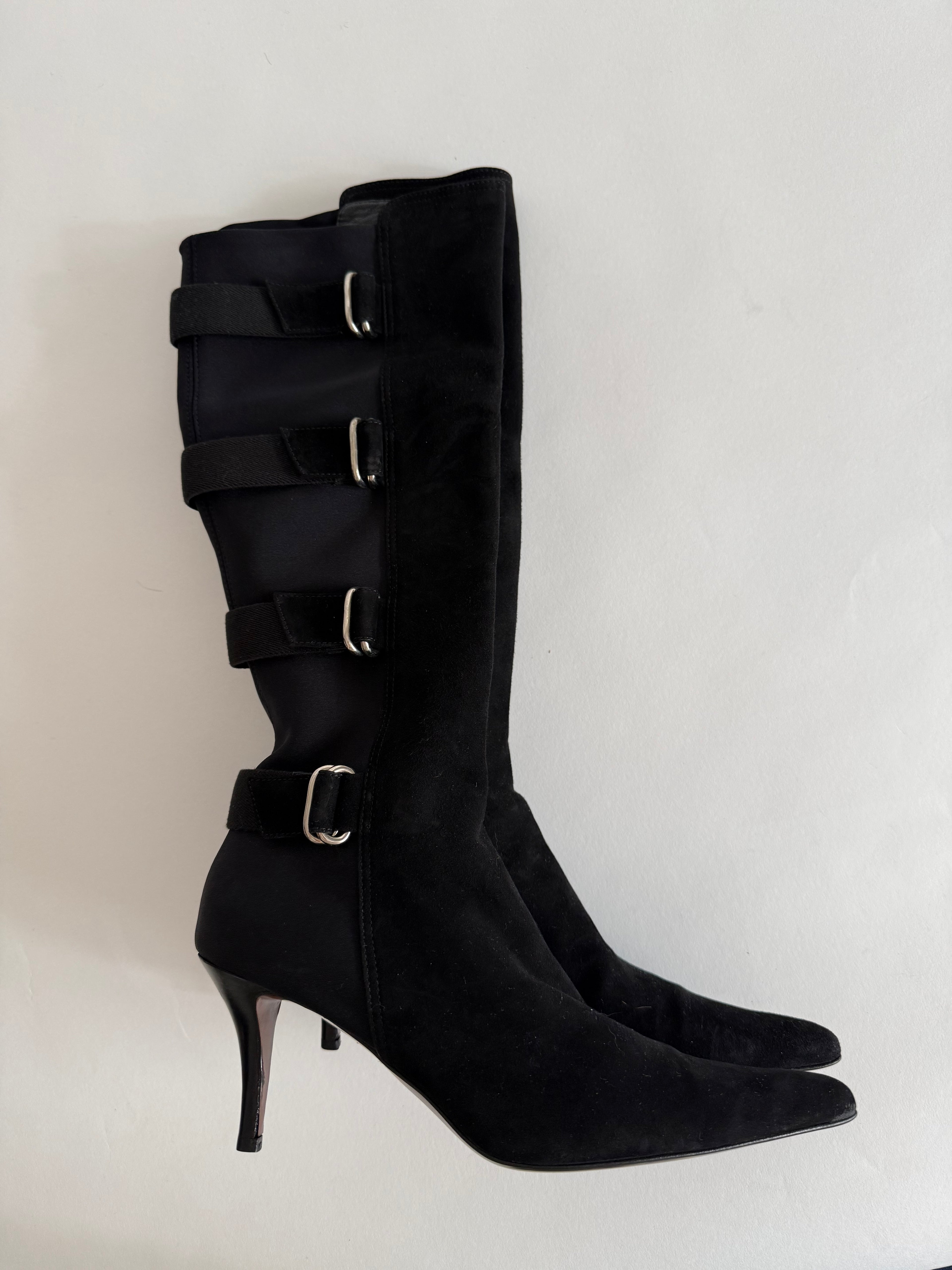 Suede boots vintage