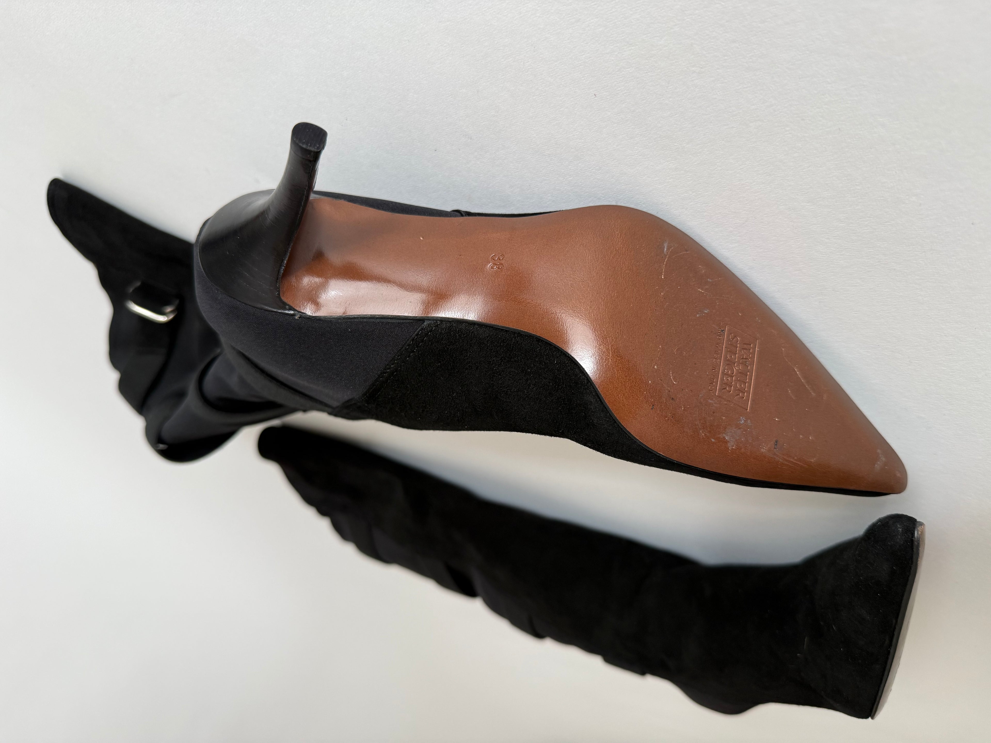 Suede boots vintage