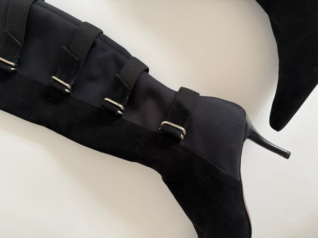 Suede boots vintage