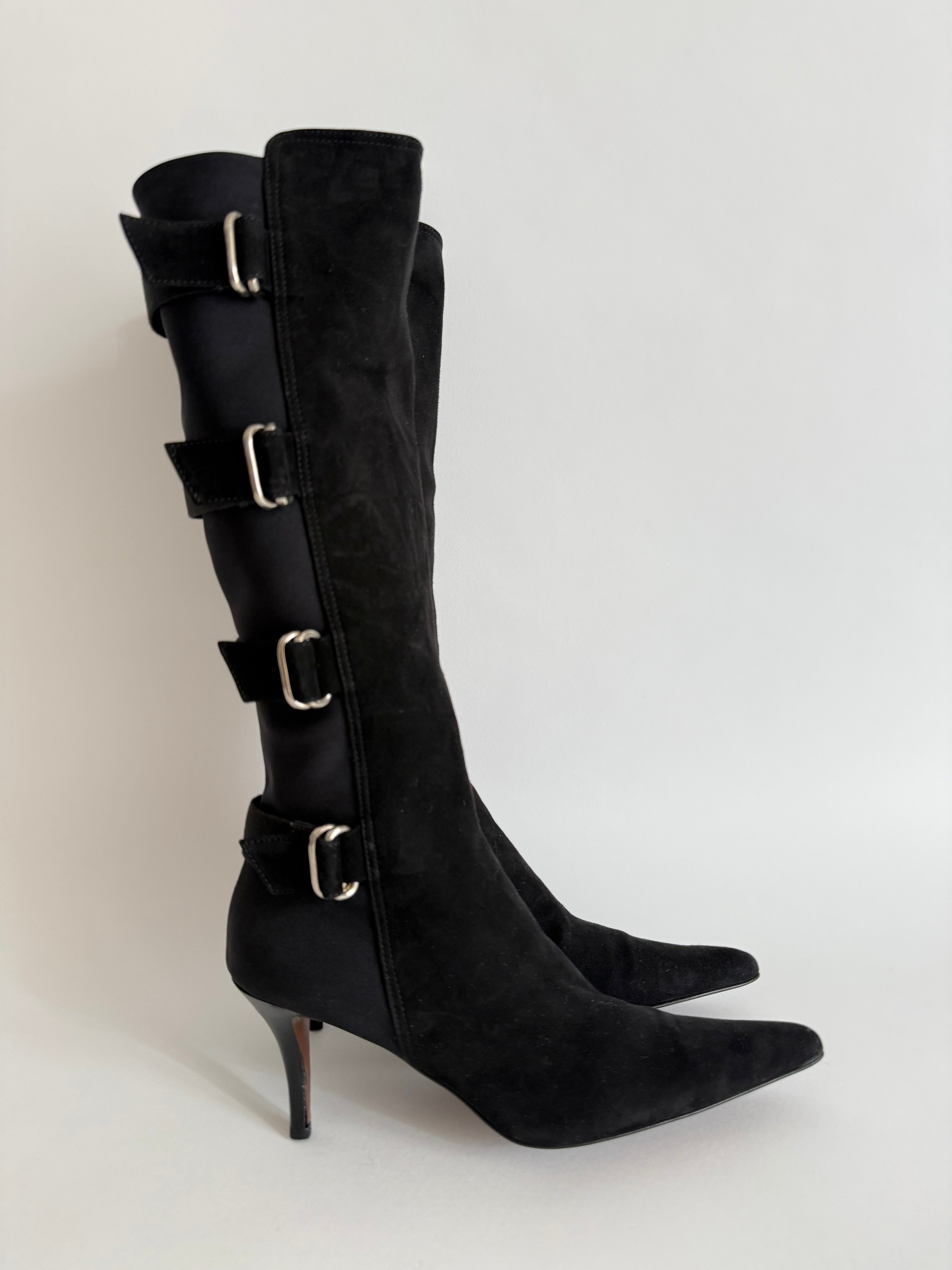 Suede boots vintage