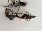 Vintage heeled and lace shoes