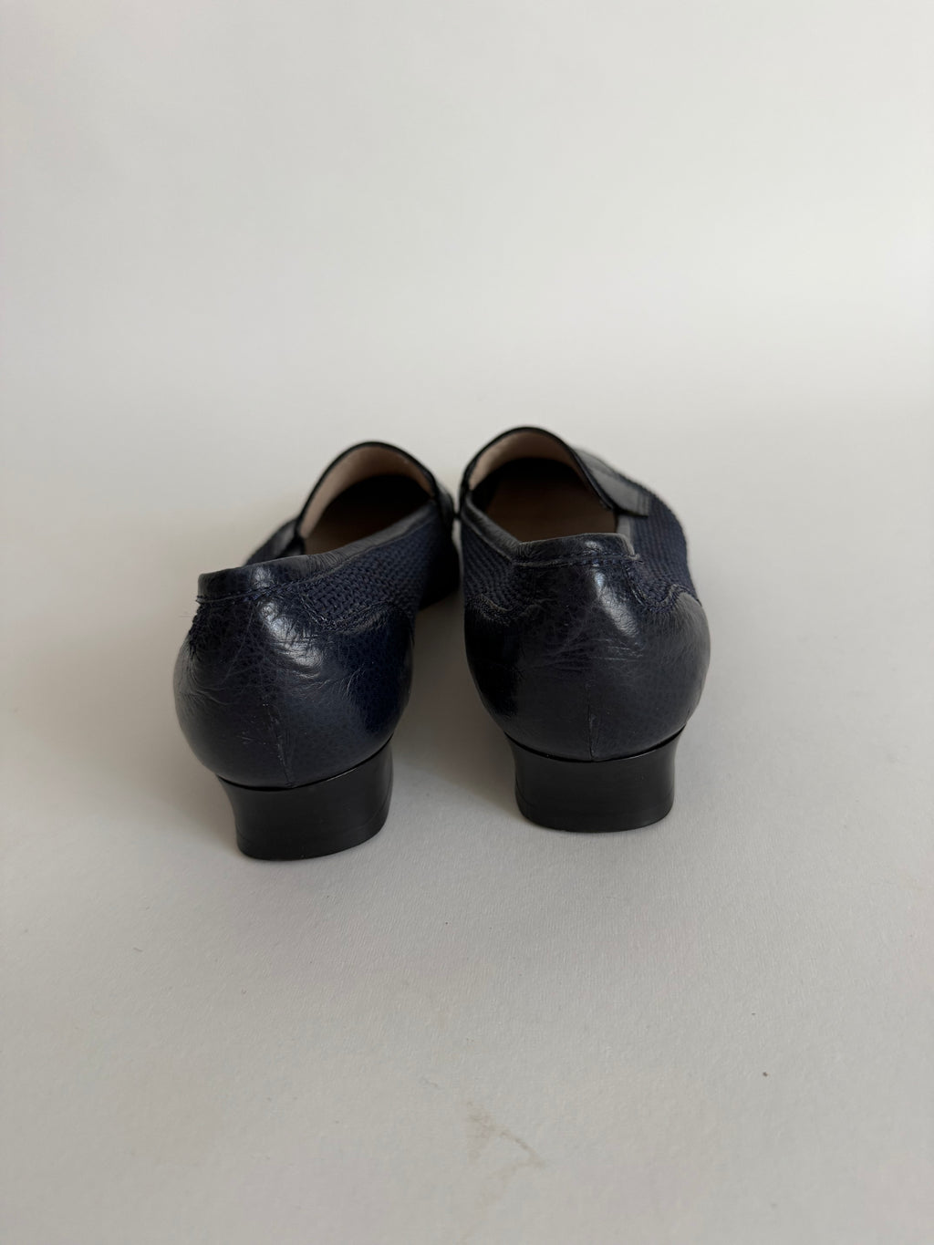Moccasin blue net vintage