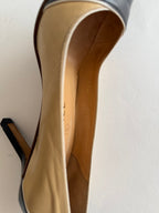 Chanel heels bicolor
