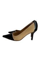 Chanel heels bicolor