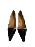 Chanel heels bicolor
