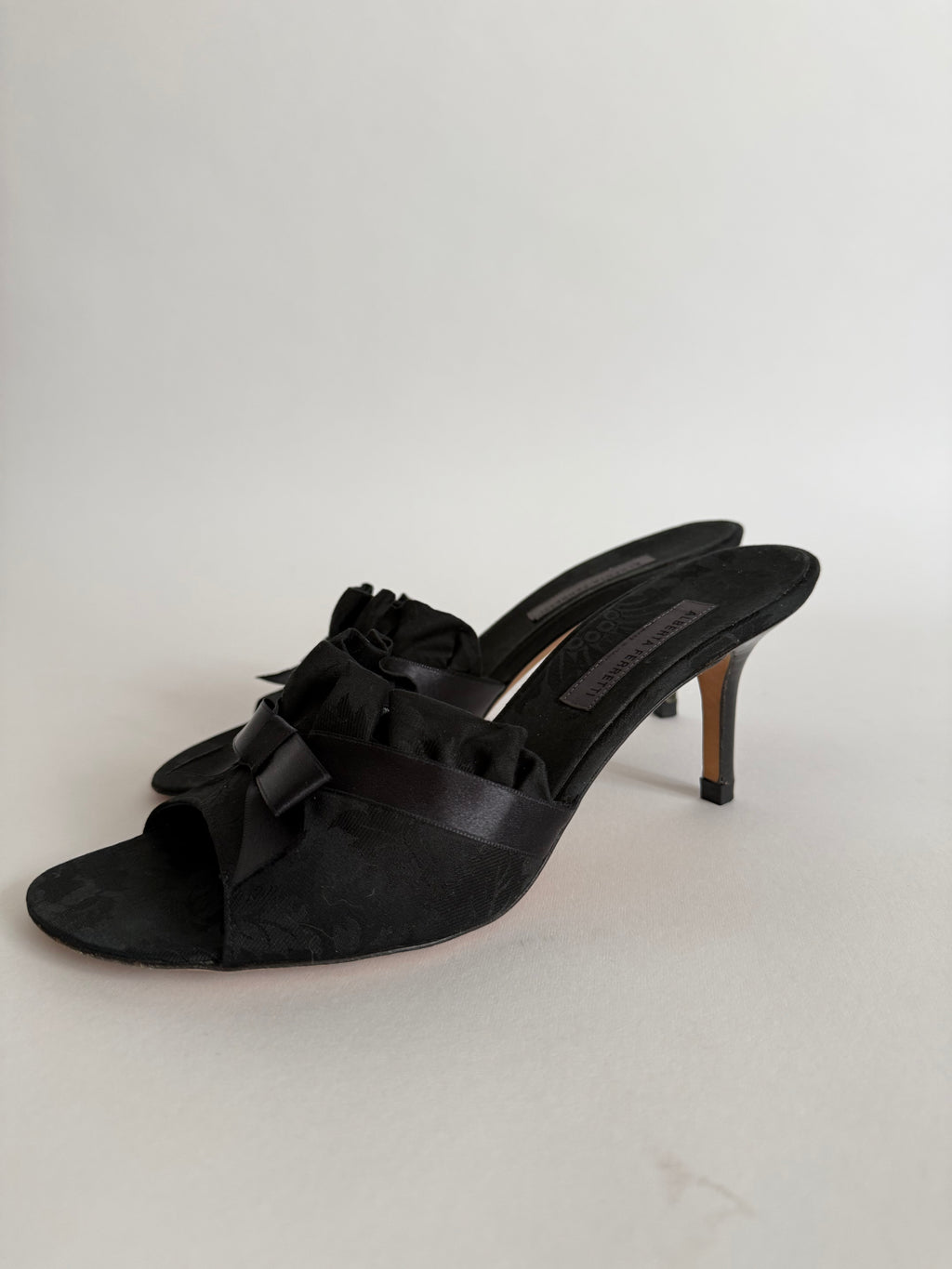 Alberta Ferretti sabot heels