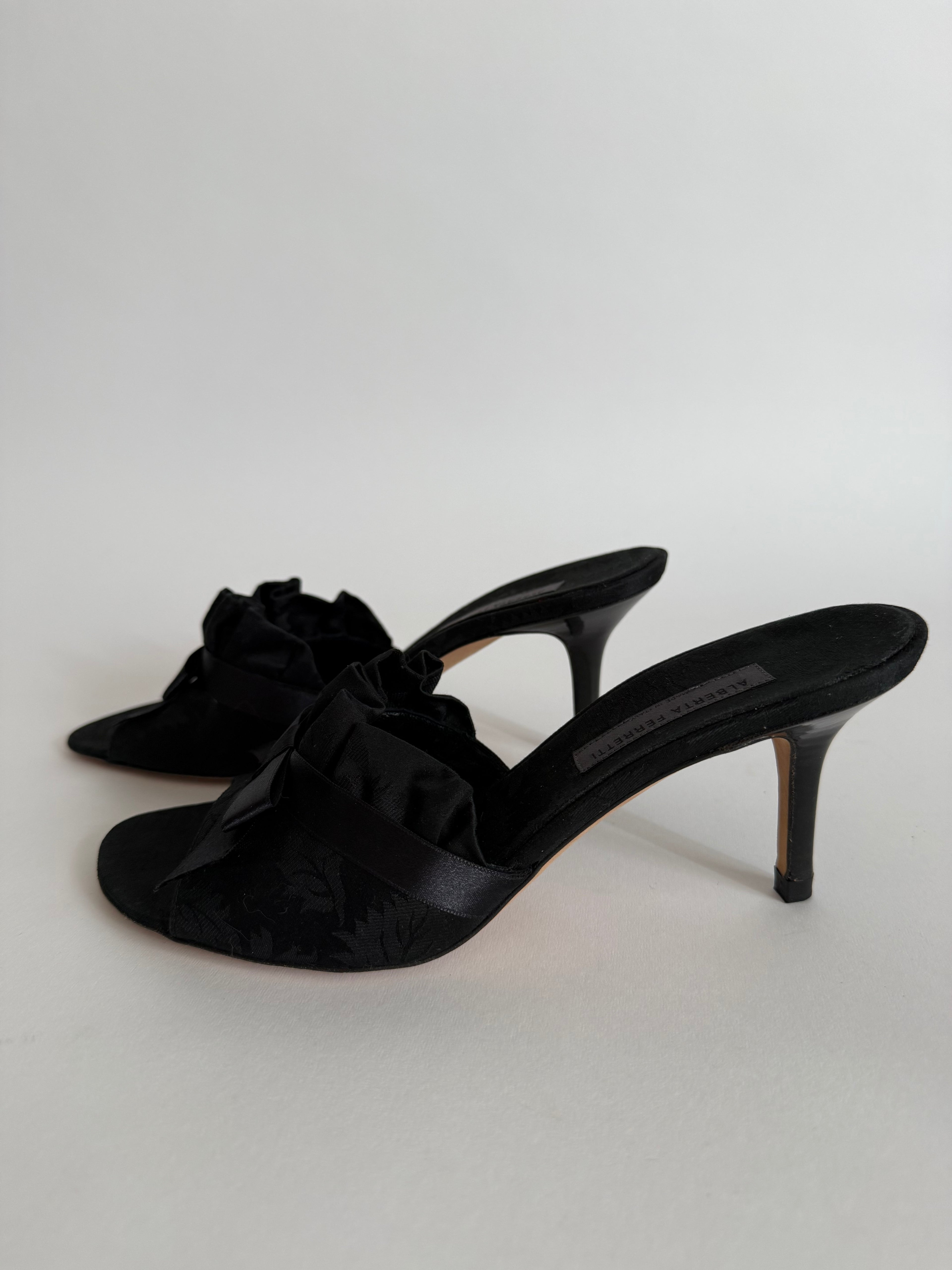 Alberta Ferretti sabot heels