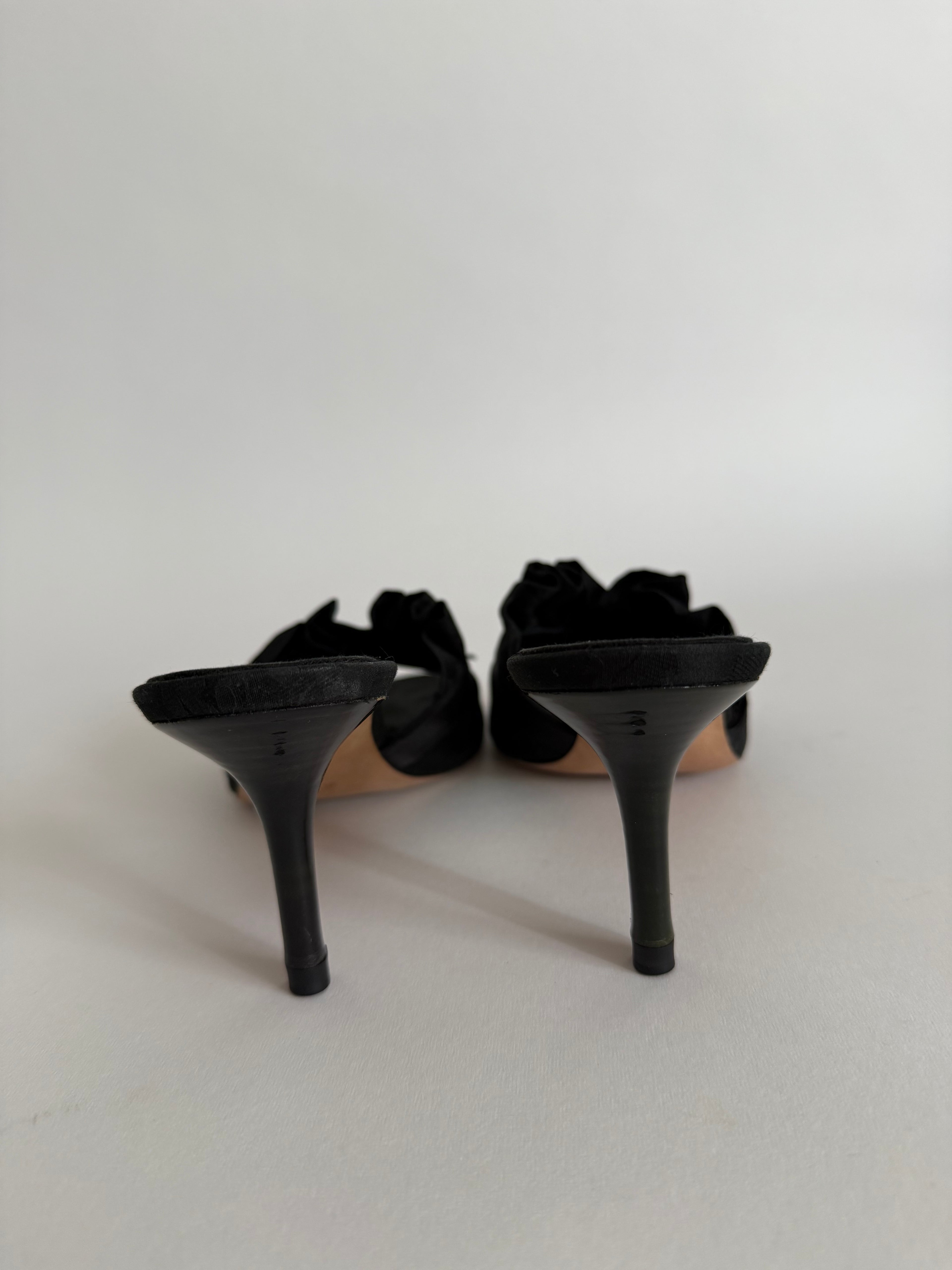 Alberta Ferretti sabot heels