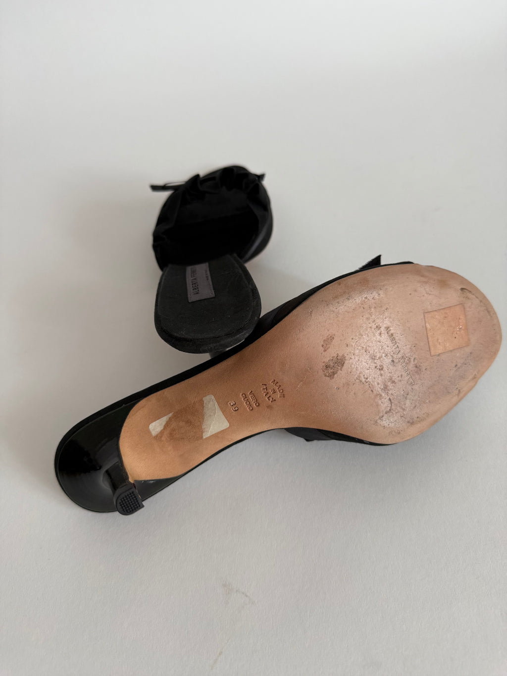 Alberta Ferretti sabot heels