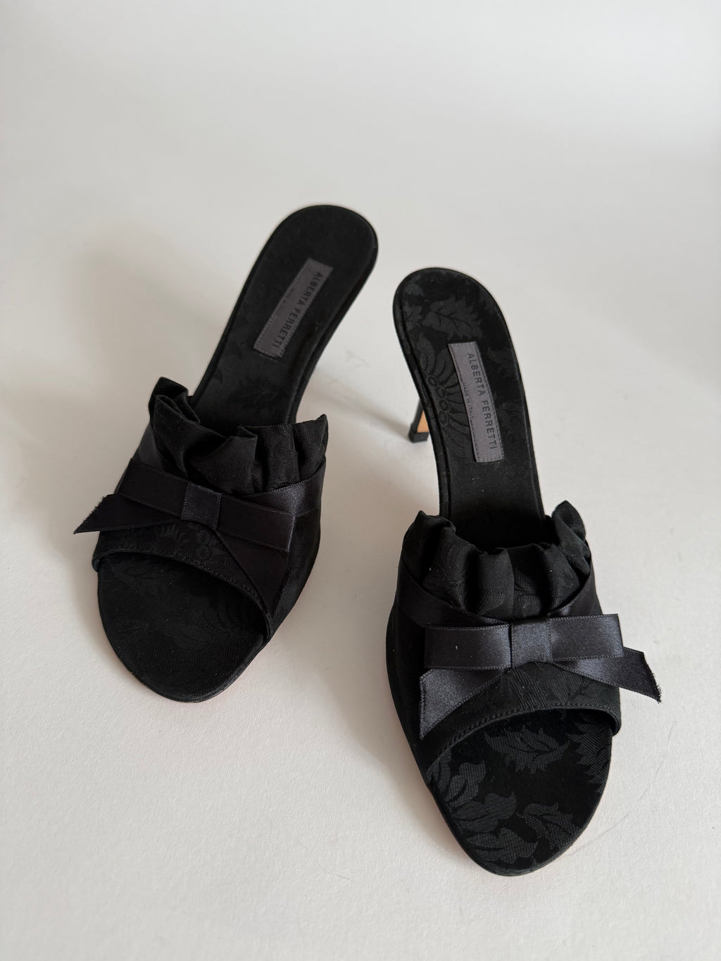 Alberta Ferretti sabot heels