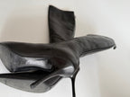 Giorgio Armani black leather boots