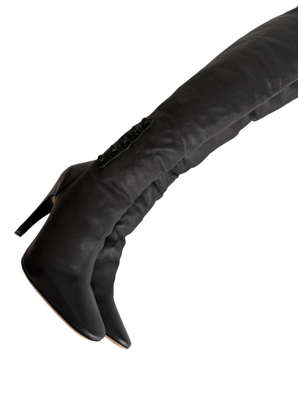 Nina Ricci F/W 2017 over knee boots