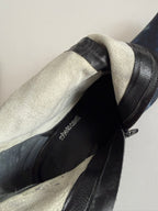 Roberto Cavalli F/W 2001 painted boots