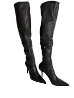 Gucci F/W 2003 over knee studs boots