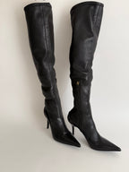 Gucci F/W 2003 over knee studs boots