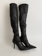 Gucci F/W 2003 over knee studs boots