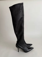 Gucci F/W 2003 over knee studs boots