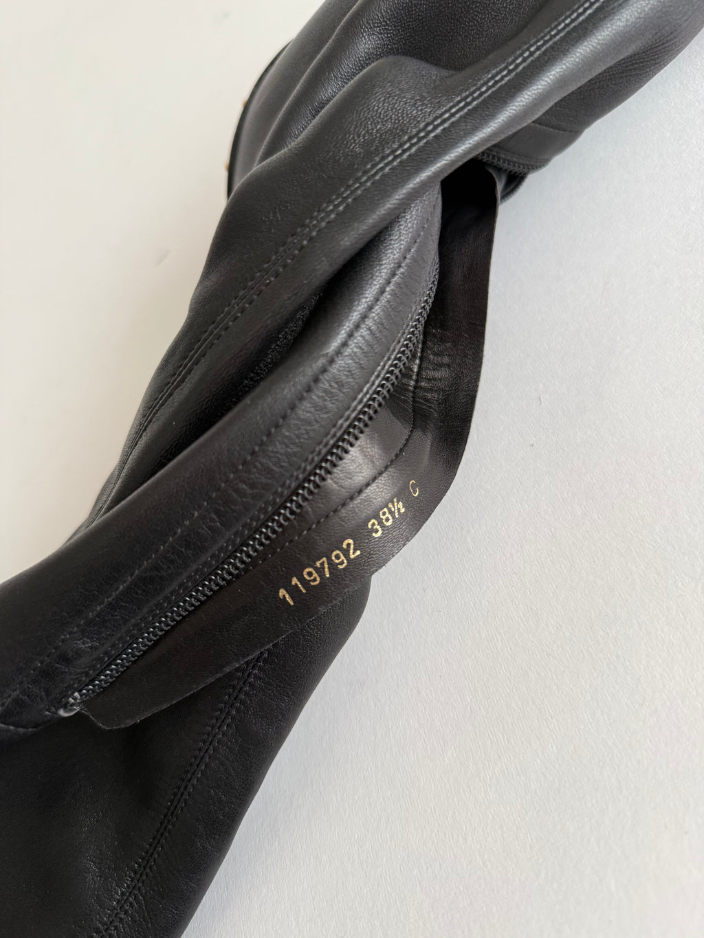 Gucci F/W 2003 over knee studs boots