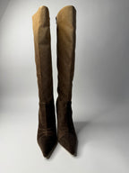 Chloé F/W 2001 velvet boots