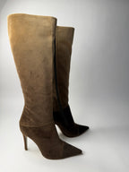Chloé F/W 2001 velvet boots