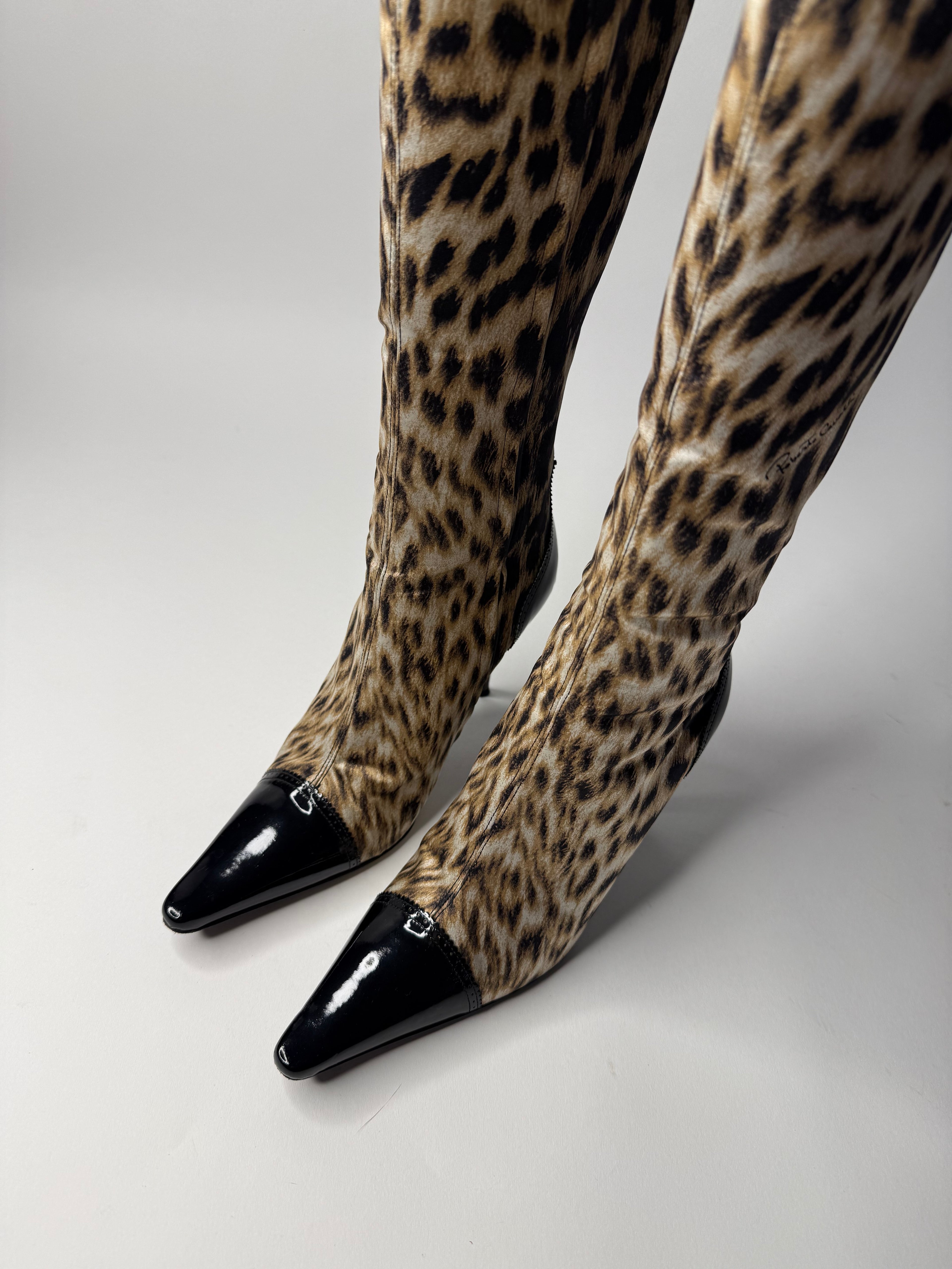 Roberto Cavalli 2000s leo print