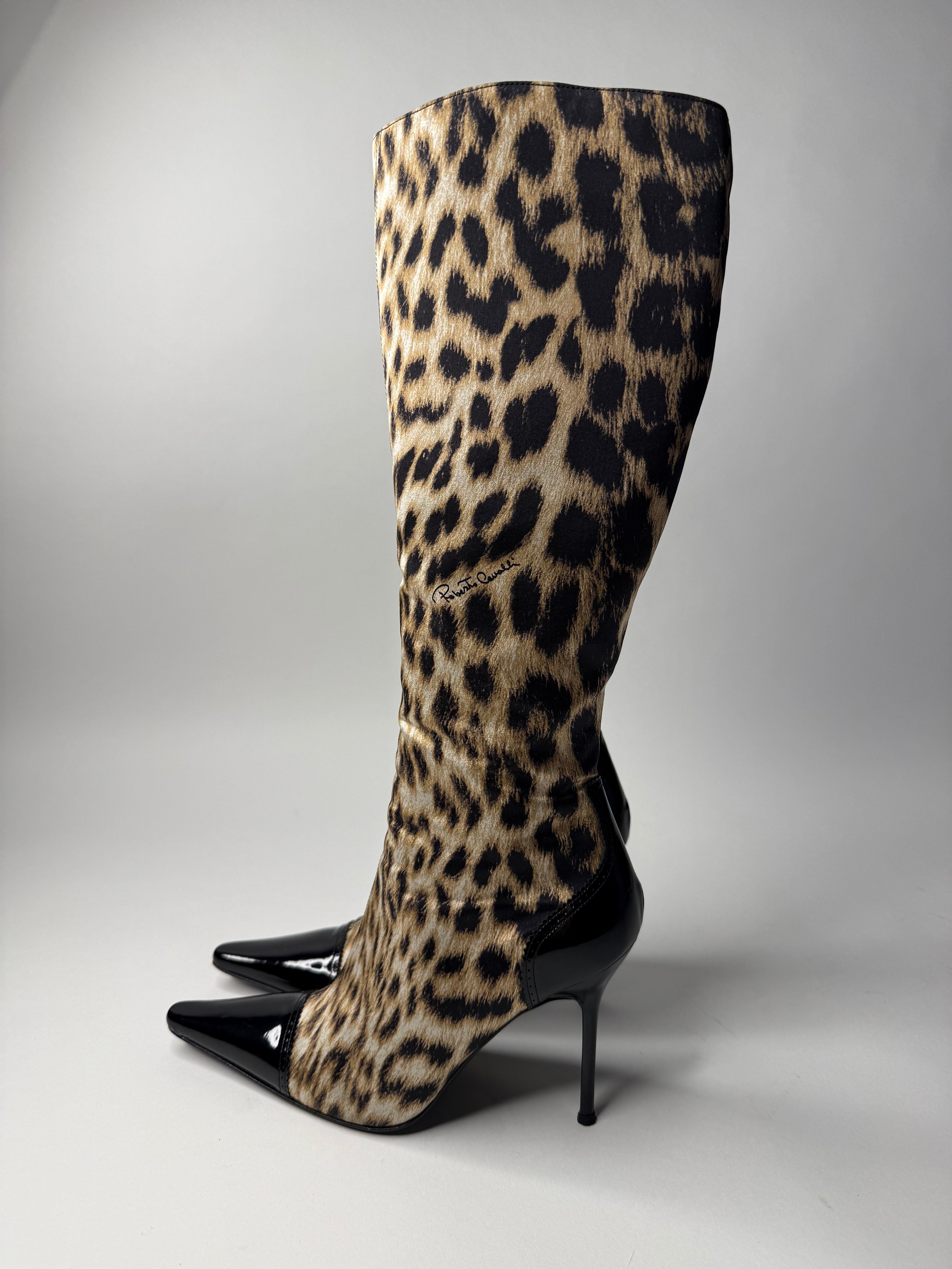 Roberto Cavalli 2000s leo print