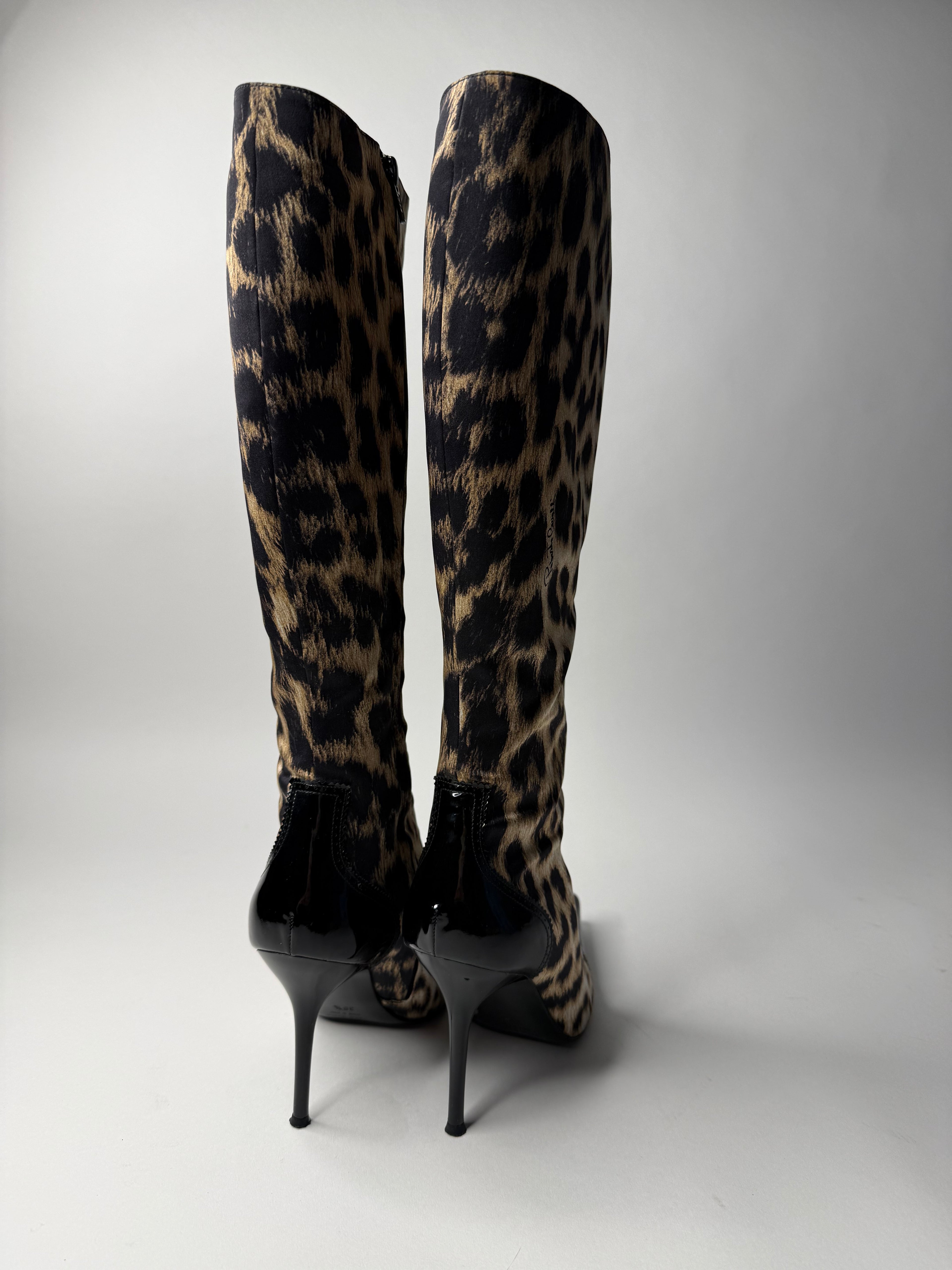 Roberto Cavalli 2000s leo print