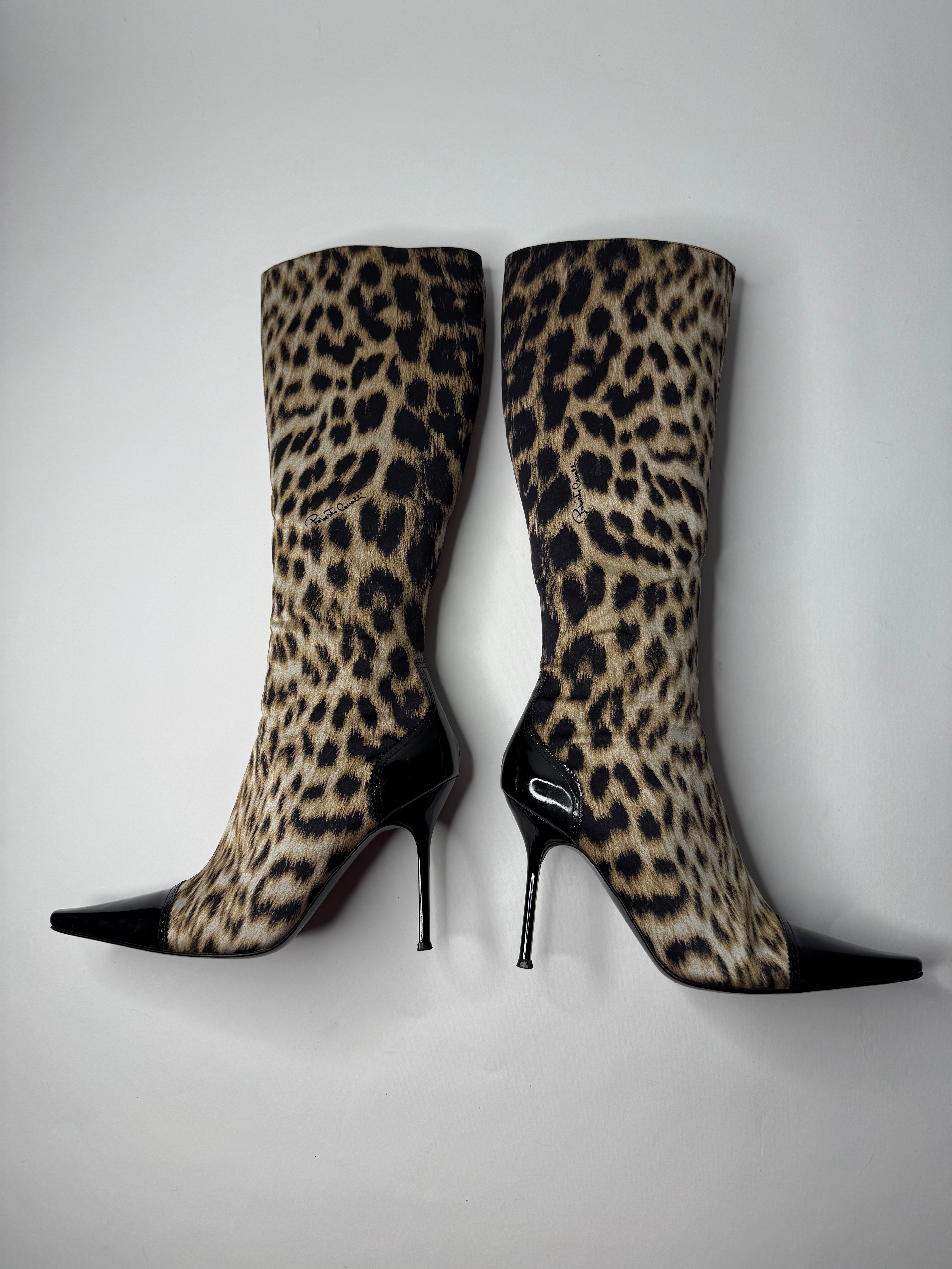 Roberto Cavalli 2000s leo print