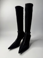 Gucci suede boots Tom Ford Era